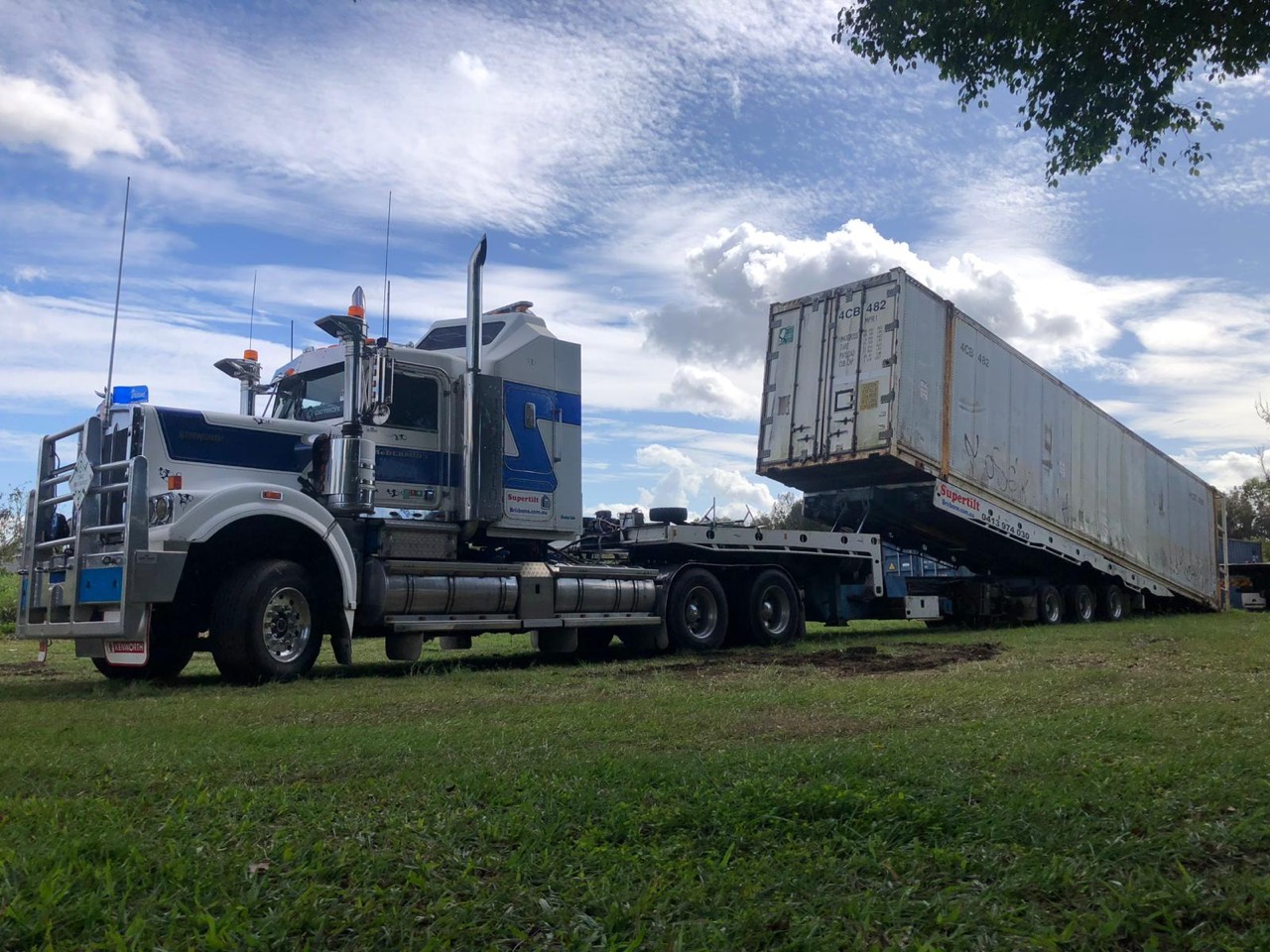 Shipping Container Transport in Brisbane — Supertilt Brisbane