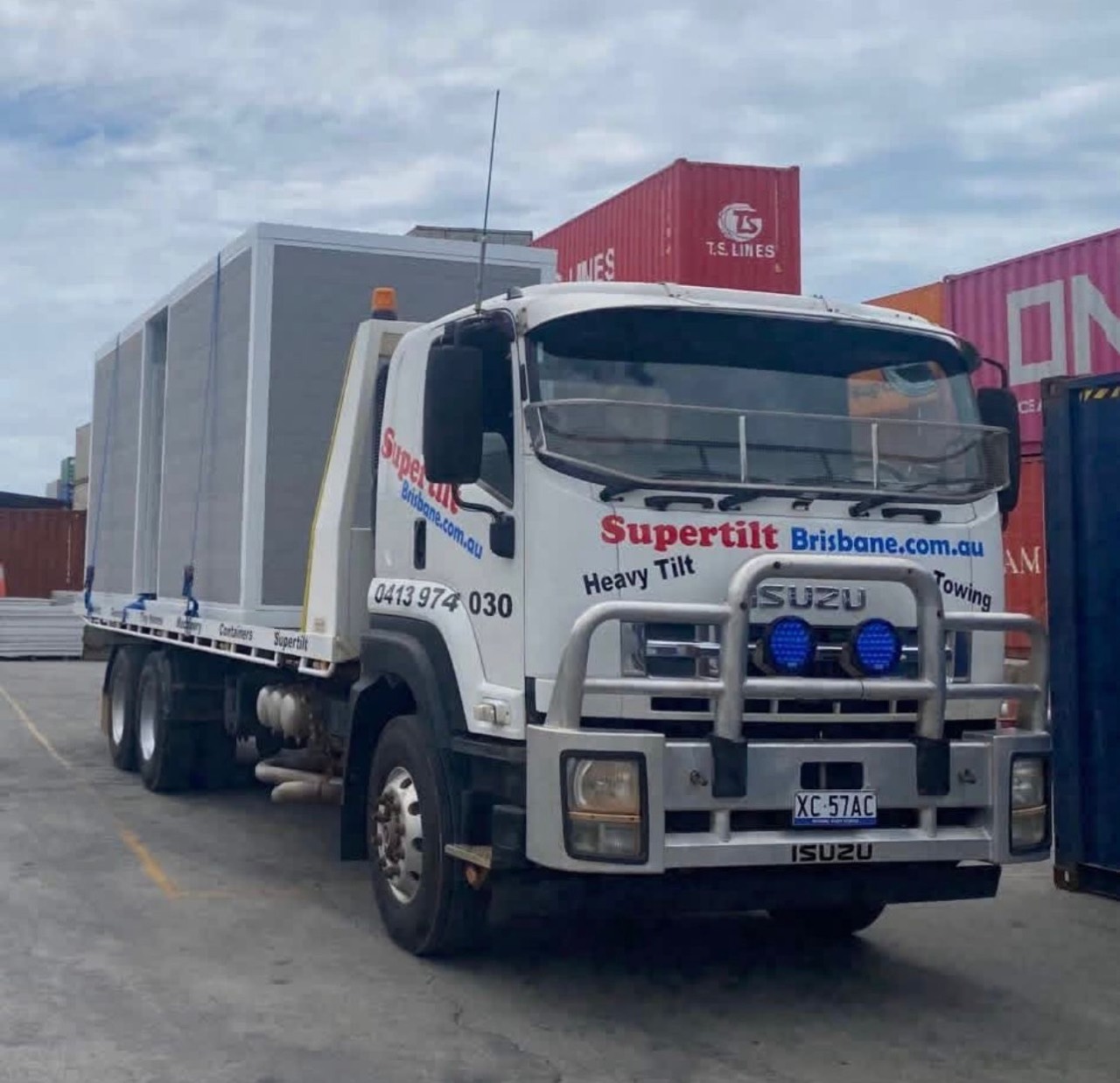 Trailer & Demountable Building Relocation — Supertilt Brisbane