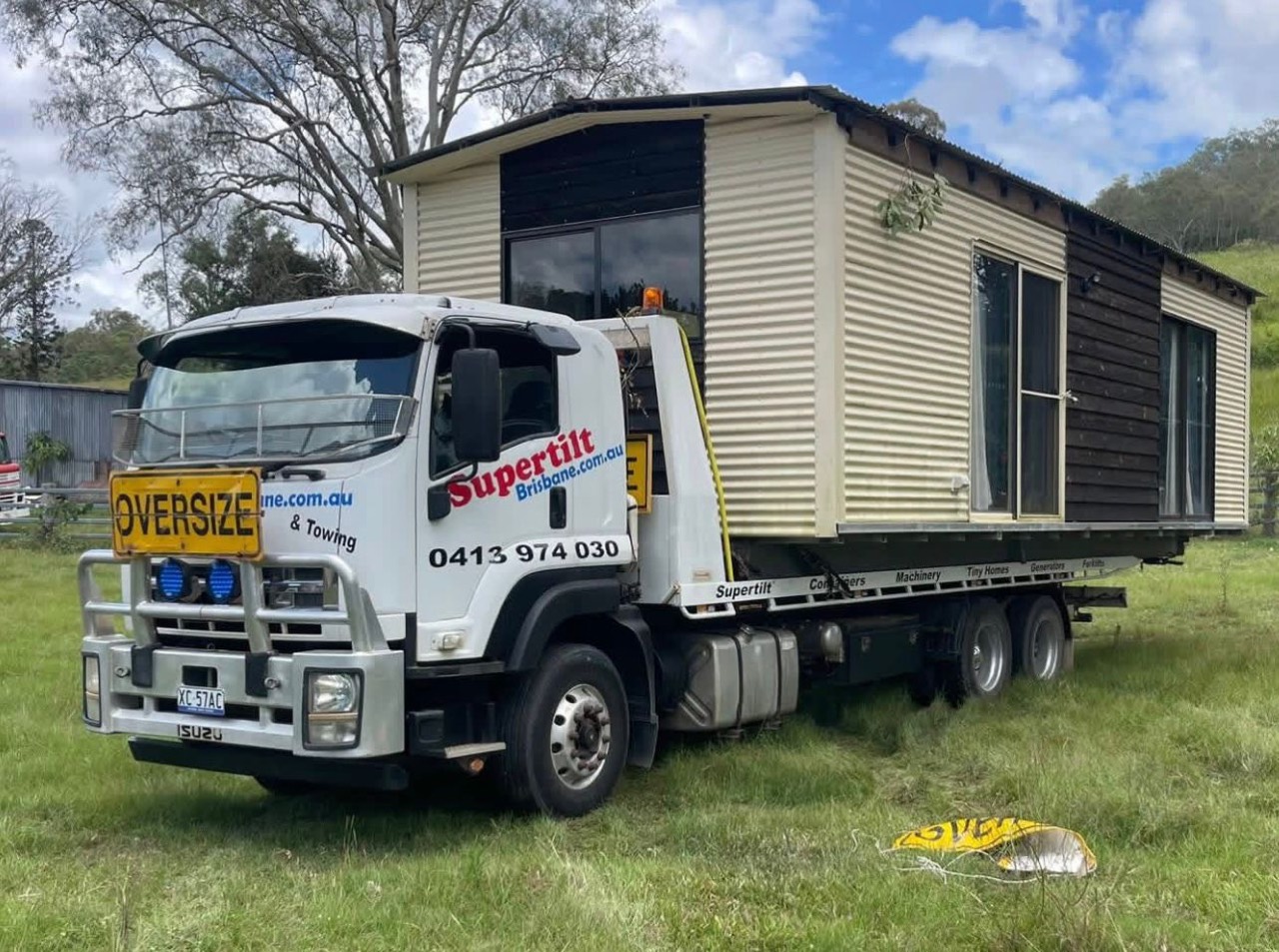 Tiny Home Transport in Brisbane — Supertilt Brisbane